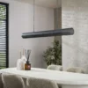 Rubjerg Design Hängelampe Tube mesh 120 Metall Artic schwarz