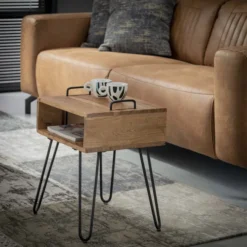 Rubjerg Design Nachttisch Quadro Akazie massiv natur