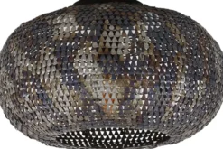 Rubjerg Design Pendellampe Armor ⌀40cm Metall schwarz/braun