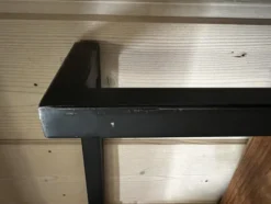 Rubjerg Design Wandregal Ø30cm rund mit Schublade Hartholz/Metall