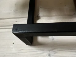 Rubjerg Design Wandregal Ø40cm rund mit Schublade Hartholz/Metall