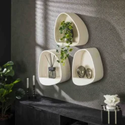 Rubjerg Design Wandregal Stone Tropfen Marmor