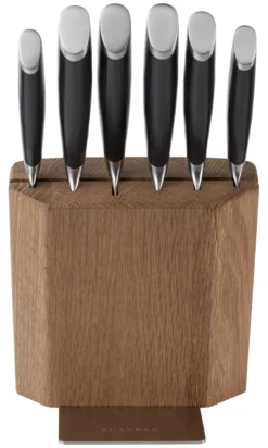 SCANPAN Classic Messerblock-Set 7-tlg,