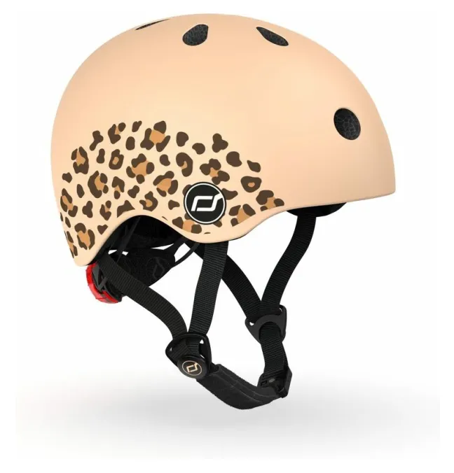 Scoot & Ride Helm XXS-S Graphics leopard