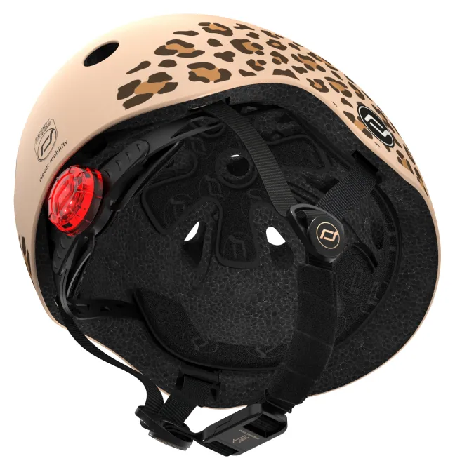 Scoot & Ride Helm XXS-S Graphics leopard