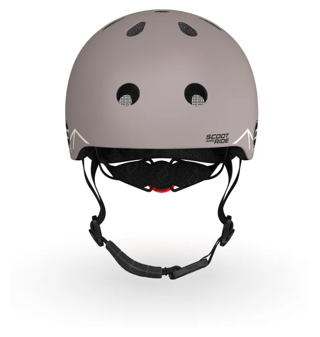 Scoot & Ride Helm XXS-S Graphics brown lines
