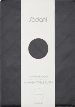 Södahl Tischtuch 140x370cm Tiles Damask grau