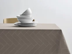 Södahl Tischtuch 140x370cm Tiles Damask beige