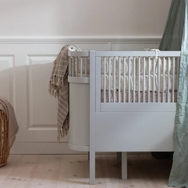 Sebra Baby- & Juniorbett Stone FSC™