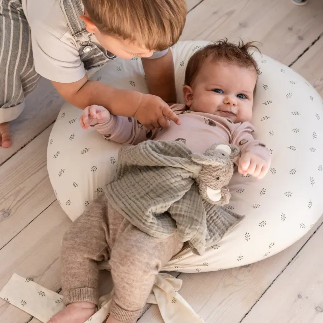 Sebra Stillkissen blue olive