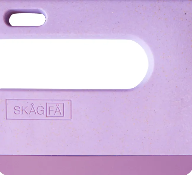 SKAGFA KLYV - The First Knife - Kindermesser lila