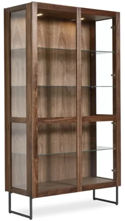 Skovby Vitrine 452 Eiche weiß geölt