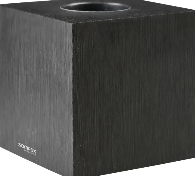 SOMPEX CUBIC Sockel für LED-Filament schwarz