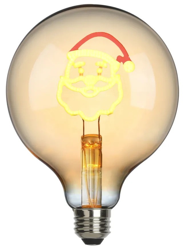 SOMPEX LED-Filament Leuchtmittel Santa Ø12,5cm