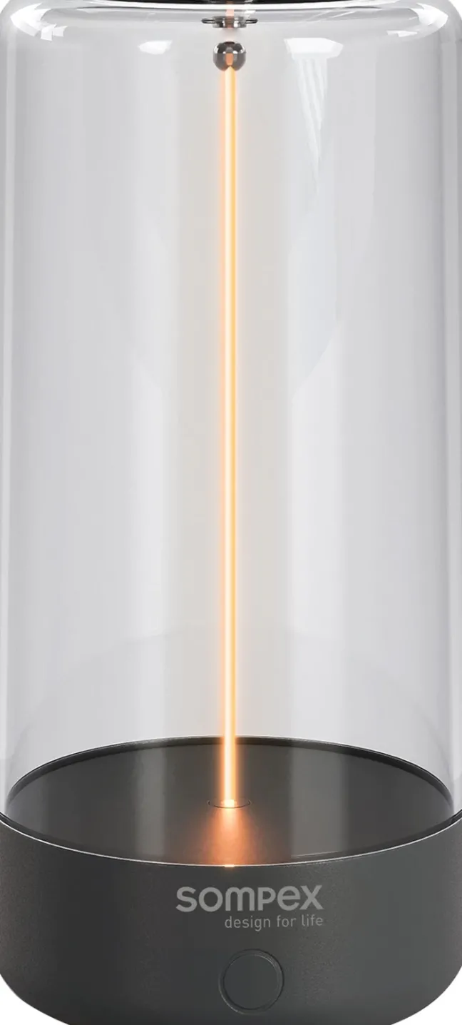 SOMPEX PULSE Akku-Tischleuchte anthrazit