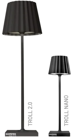 SOMPEX TROLL NANO Outdoorleuchte Schwarz Sale