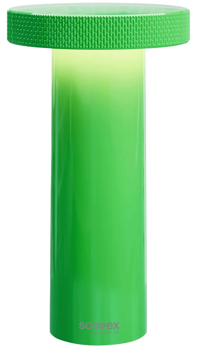 SOMPEX VOLUME Akku-Tischleuchte neon grün