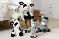 Steiff Dinkie Esel 20cm graublau 73922