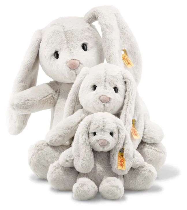 Steiff Hoppie Hase 28cm hellgrau 80470