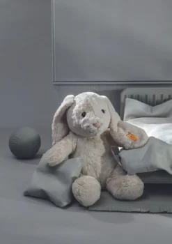 Steiff Hoppie Hase 28cm hellgrau 80470