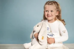 Steiff Hoppie Hase 48cm hellgrau