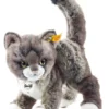 Steiff Kitty Katze 25cm grau/beige stehend 99335