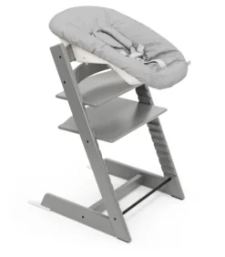 STOKKE® Aktions-Set Tripp Trapp® Storm grey + Babyset² Storm grey
