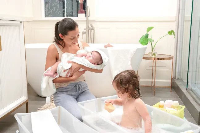 STOKKE® Flexi Bath® Babywanne Set Sandy Beige