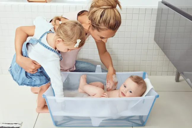 STOKKE® Flexi Bath® Babywanne X-Large Ocean Blue