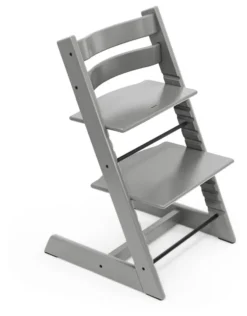 STOKKE® Mega Set Tripp Trapp® Storm grey + Babyset² Storm grey + Tray Tisch storm grey