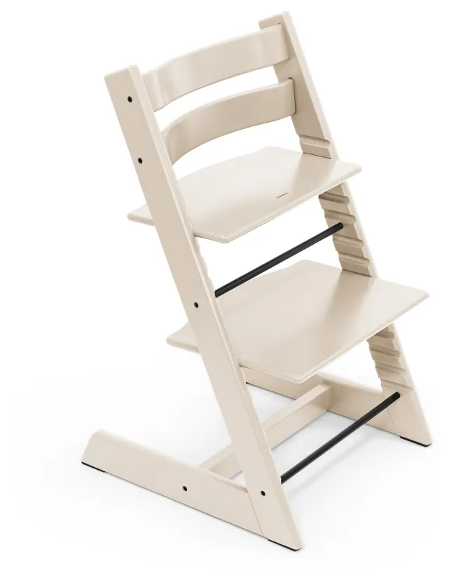 STOKKE® Mega Set Tripp Trapp® Vanilla White + Babyset² Vanilla White + Tray Tisch Vanilla white