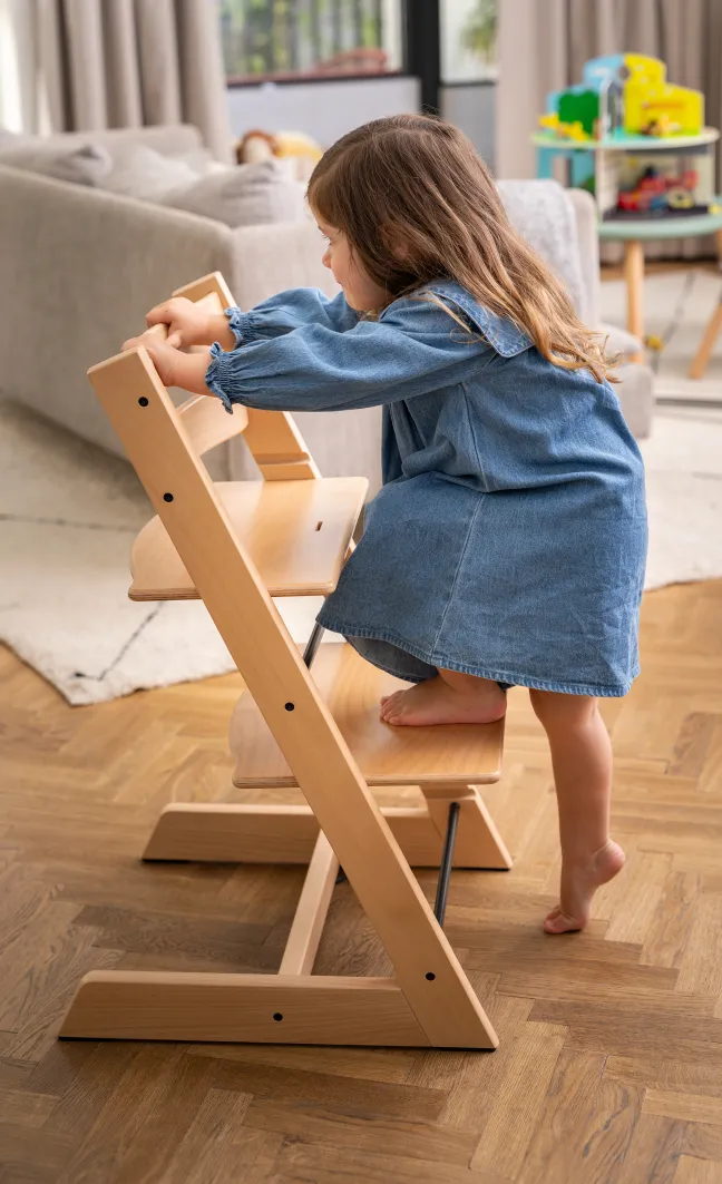 STOKKE® Tripp Trapp® Aktions-Set Natur lackiert inkl. Newbornset