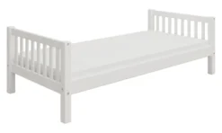 THUKA Nordic Einzelbett Crossbar weiß
