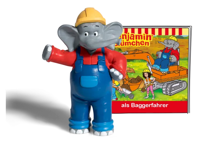 Tonie Benjamin Blümchen - Benjamin als Baggerfahrer