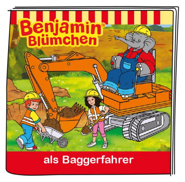 Tonie Benjamin Blümchen - Benjamin als Baggerfahrer