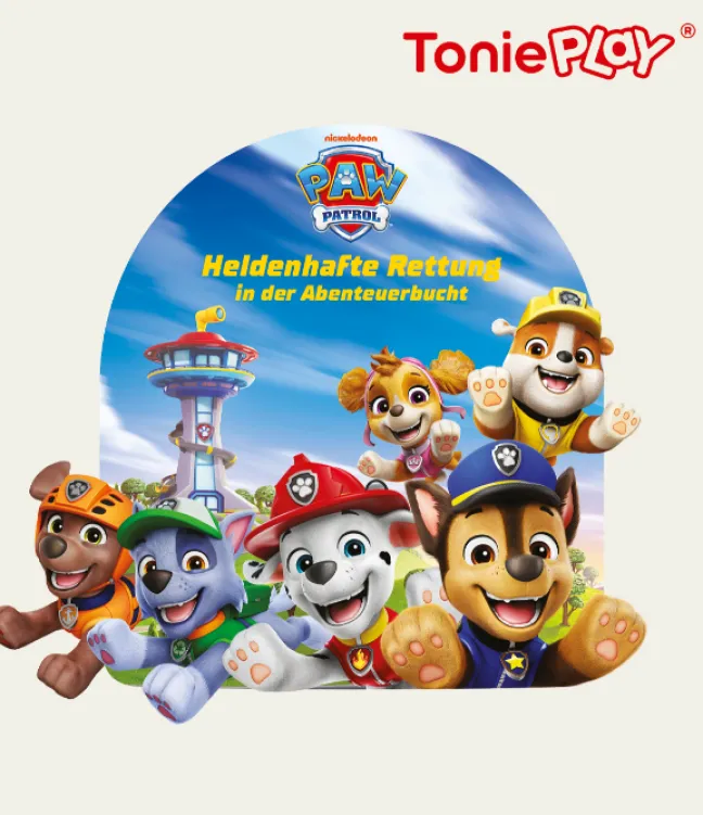 Tonie Spiel M - Paw Patrol: Heldenhafte Rettung in der Abenteuerbucht