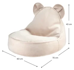 Wigiwama Sitzsack Bär Dusty Beige W597355