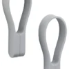 ZONE Denmark Handtuchhalter Loop magnet 2 Stück Mövengrau