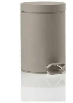 ZONE Denmark Pedaleimer Solo Taupe 3 L