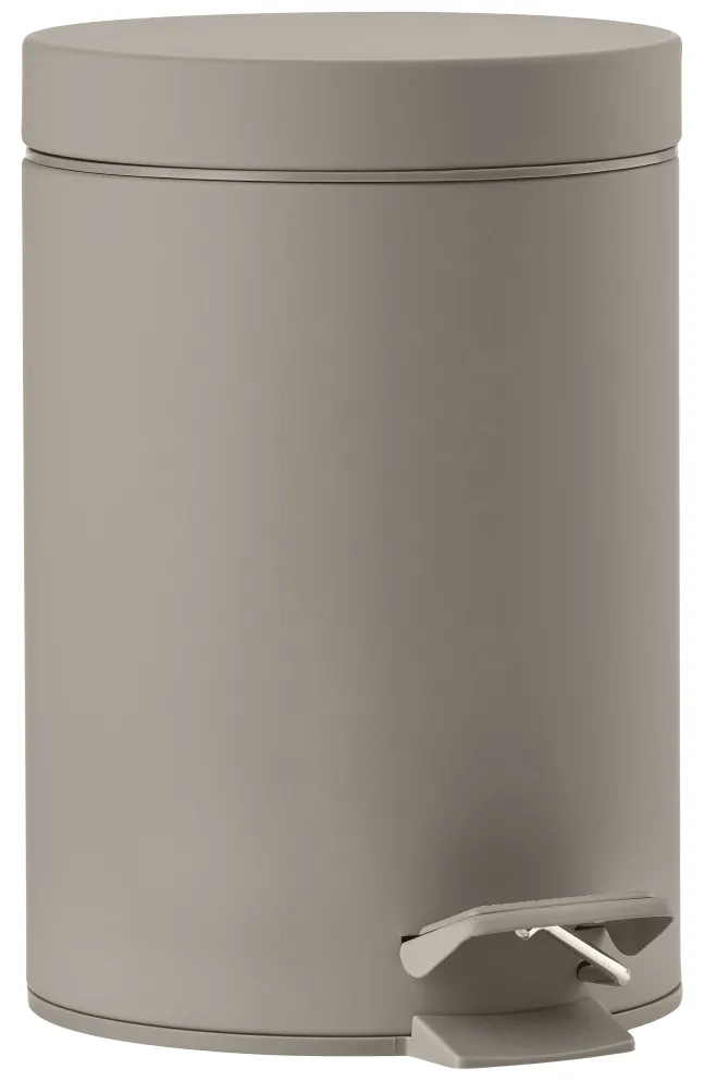 ZONE Denmark Pedaleimer Solo Taupe 3 L