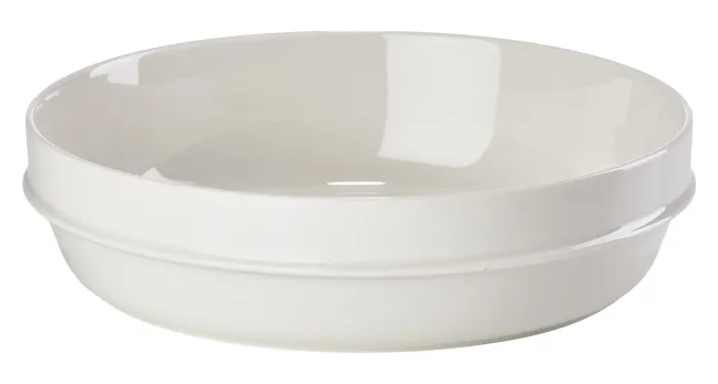 ZONE Denmark Salatschüssel Eau 1,4 Liter 24 cm Offwhite Porzellan