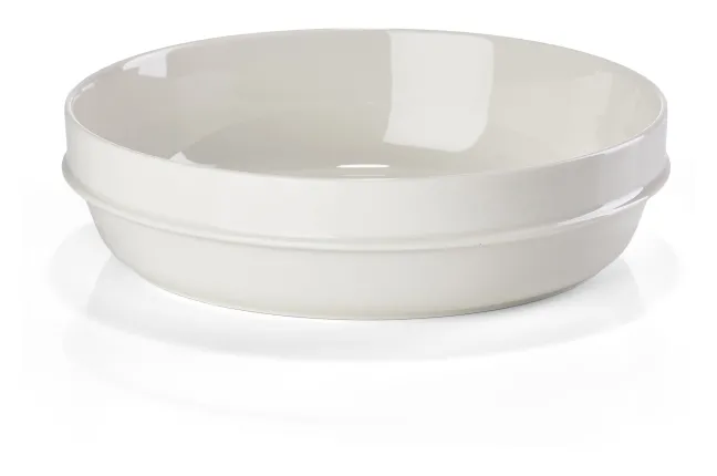 ZONE Denmark Salatschüssel Eau 1,4 Liter 24 cm Offwhite Porzellan
