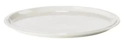 ZONE Denmark Servierplatte Eau 32 cm Offwhite Porzellan