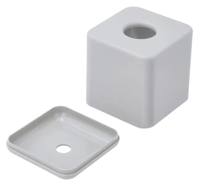 ZONE Denmark Taschentuchbox Ume 13 x 13 x 15,1 cm grau