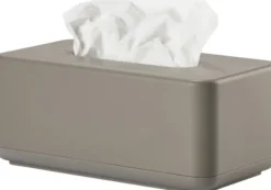 ZONE Denmark Taschentuchbox Ume 25,6 x 14 x 10,7 cm taupe