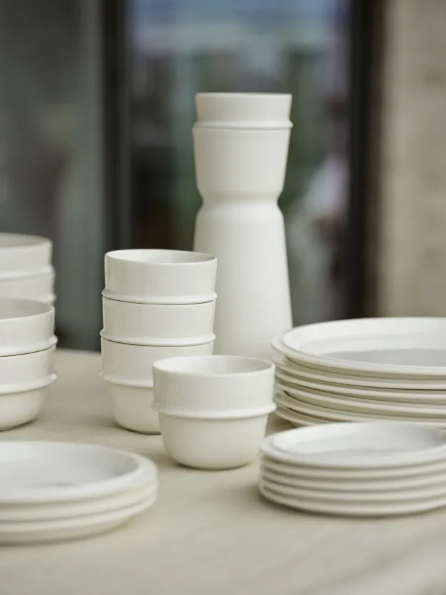 ZONE Denmark Tasse Eau 19 cl Offwhite Porzellan