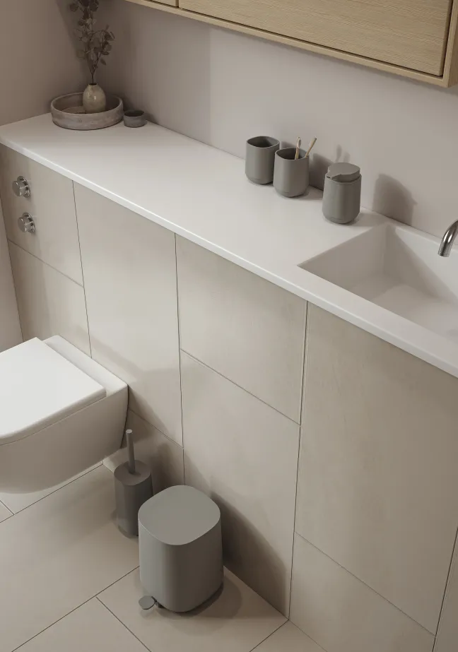 ZONE Denmark Toilettenbürste Time Concrete