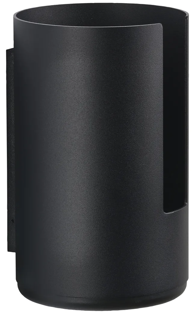 ZONE Denmark Toilettenpapieraufbewarung Rim zur Wandmontage schwarz