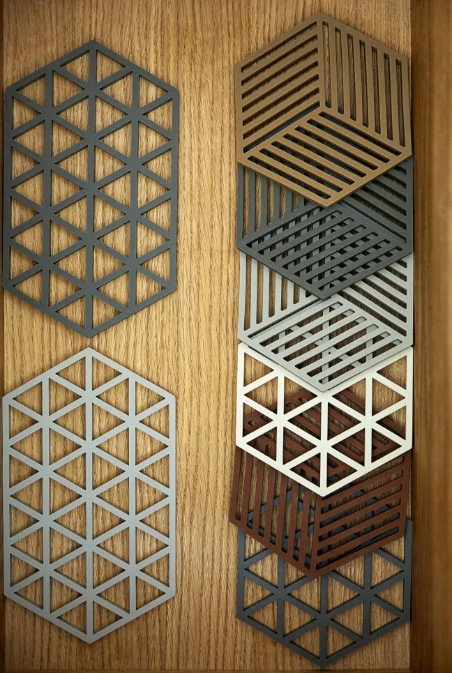 ZONE Denmark Untersetzer Hexagon Terracotta
