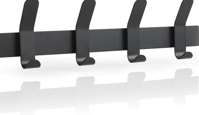 ZONE Denmark Wandgarderobe A-Rack Metall schwarz